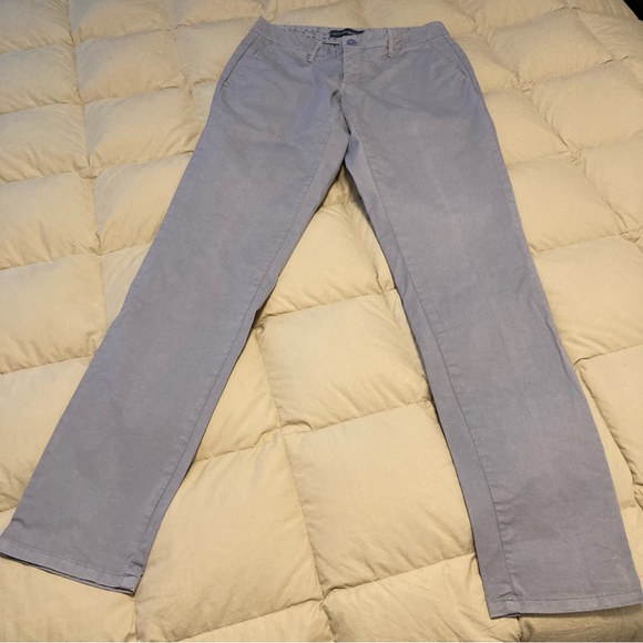 Alessandro Gilles Mens Flat Front Casual Chino Pants Size 32 - Picture 5 of 8